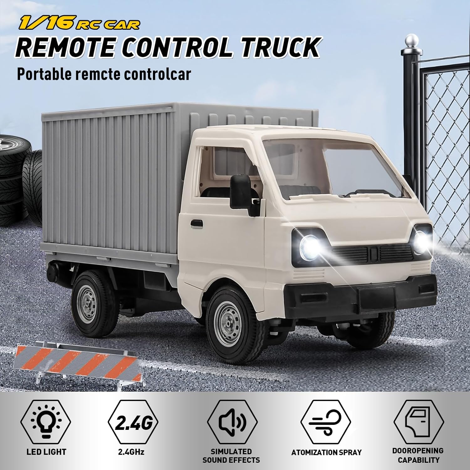 Rc Hobby Horizon - KF21 Camion RC 1:16 2.4GHZ, Auto