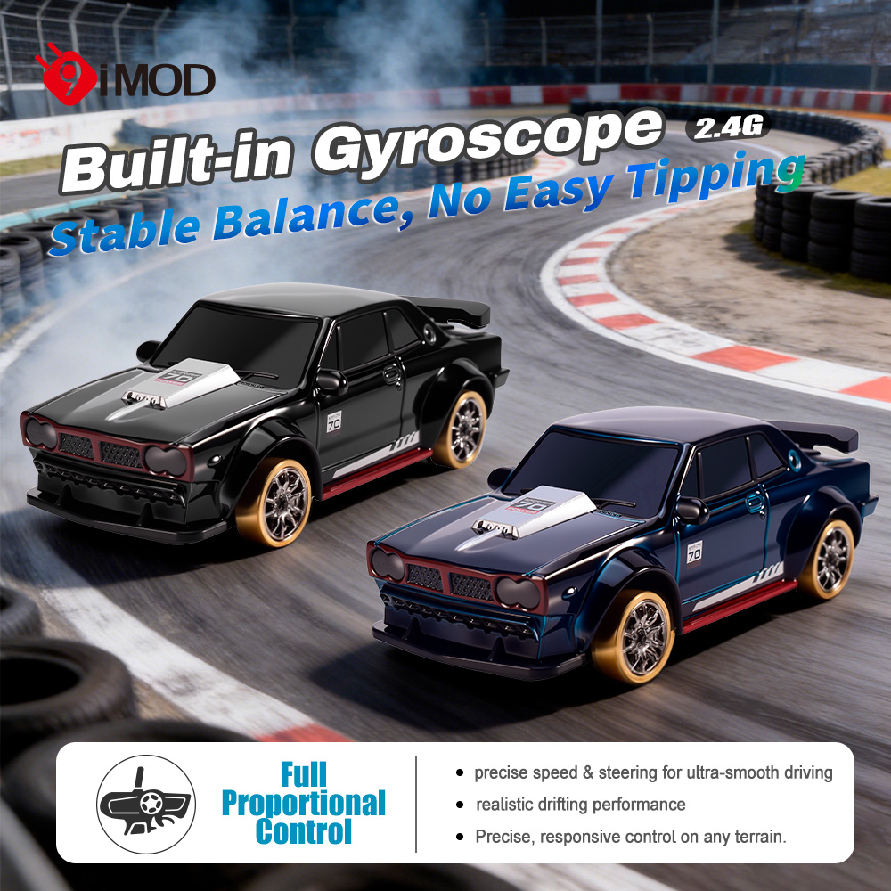 Rc Hobby Horizon - 9IMOD Auto RC Drift 1/64 2.4G