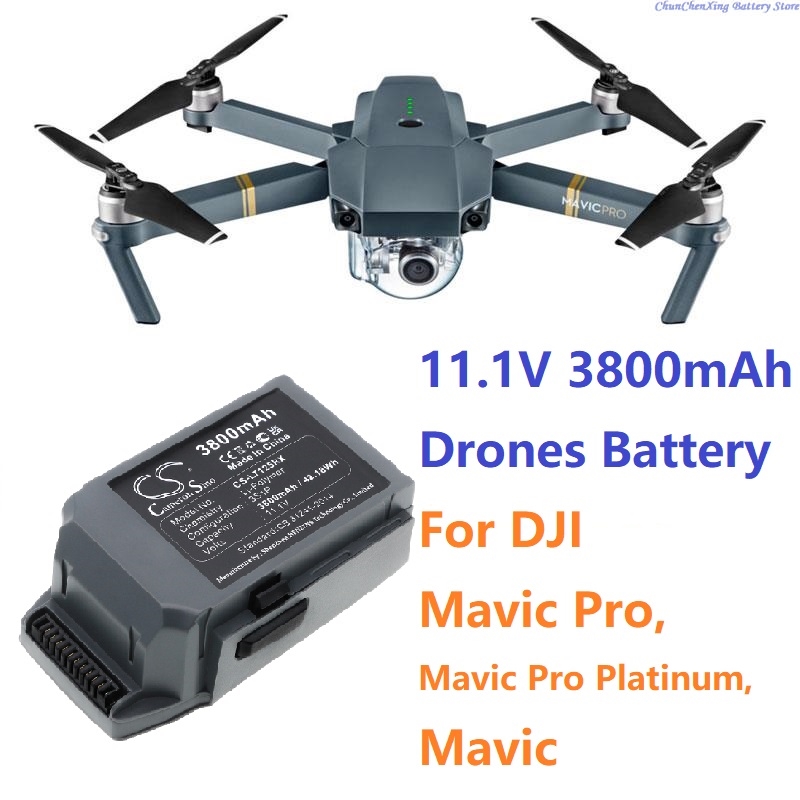 Rc Hobby Pros - Batteria/caricabatterie per droni 11,1 V 3800