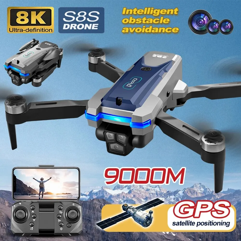 Rc Hobby Wire - S8S GPS Drone 5G Wifi 8K