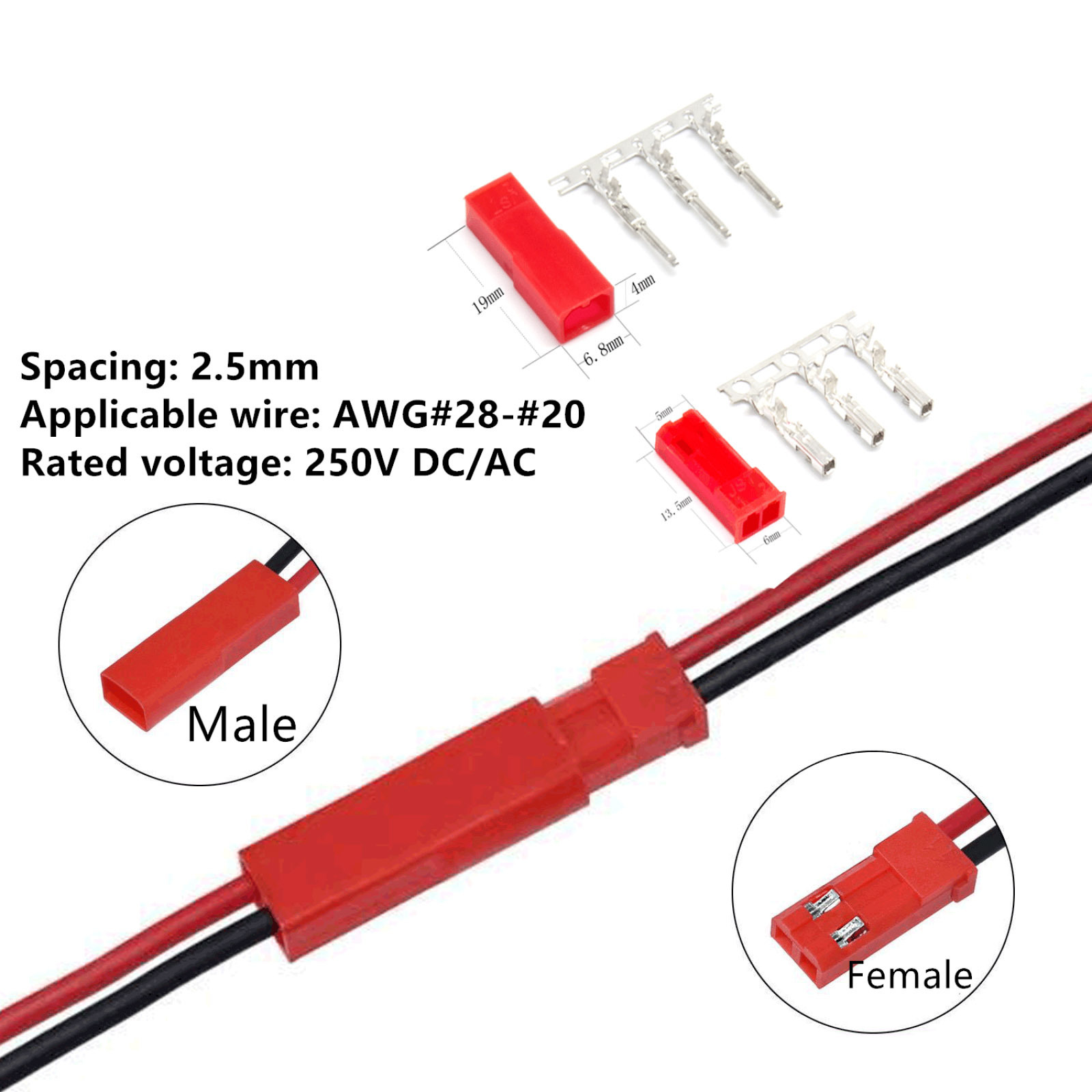 Set di 105 Connettori Servo JR - Rc Hobby Wire recensione e prezzo