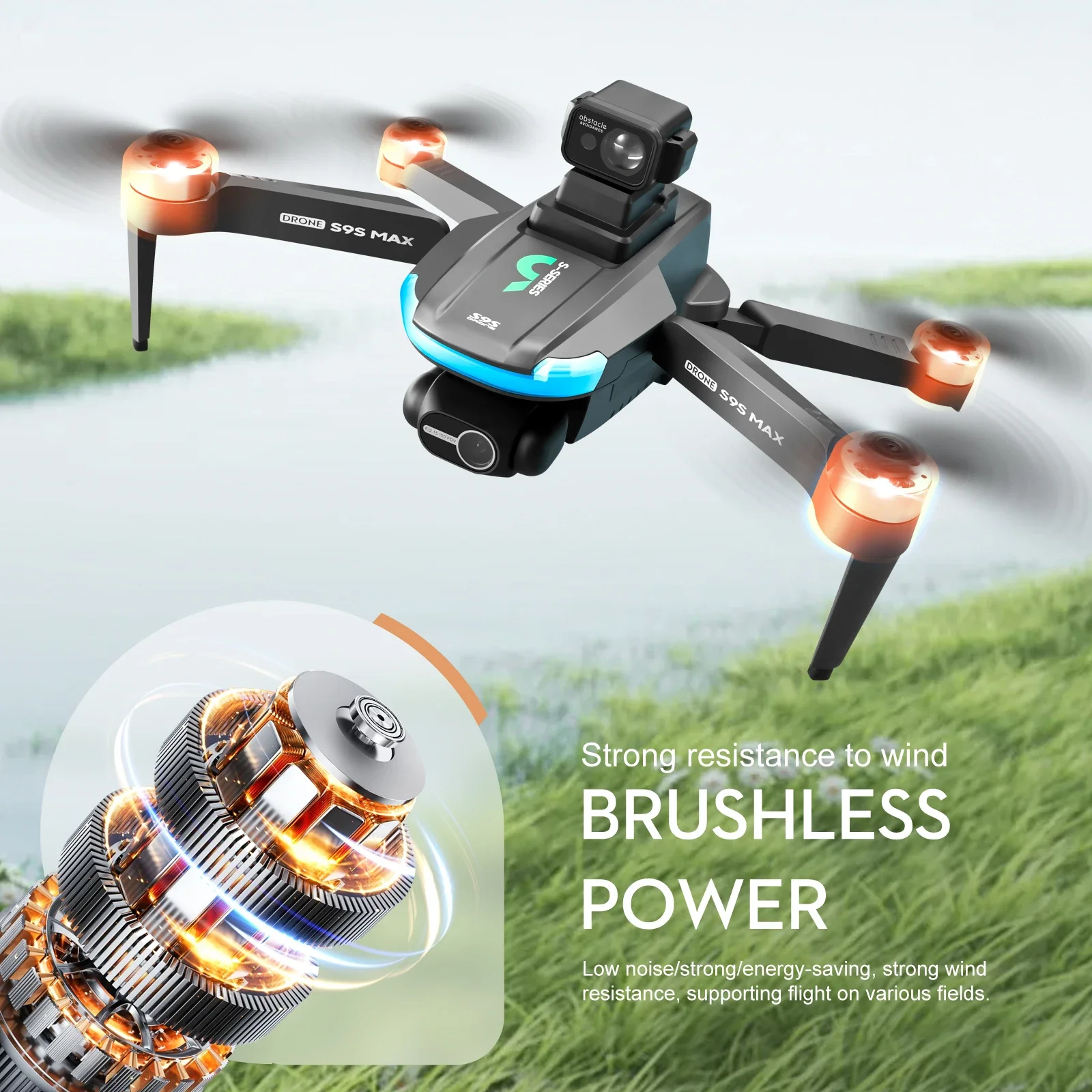 NUOVO S9S MAX MINI Drone 4K 2  - Rc Hobby Wire recensione e prezzo