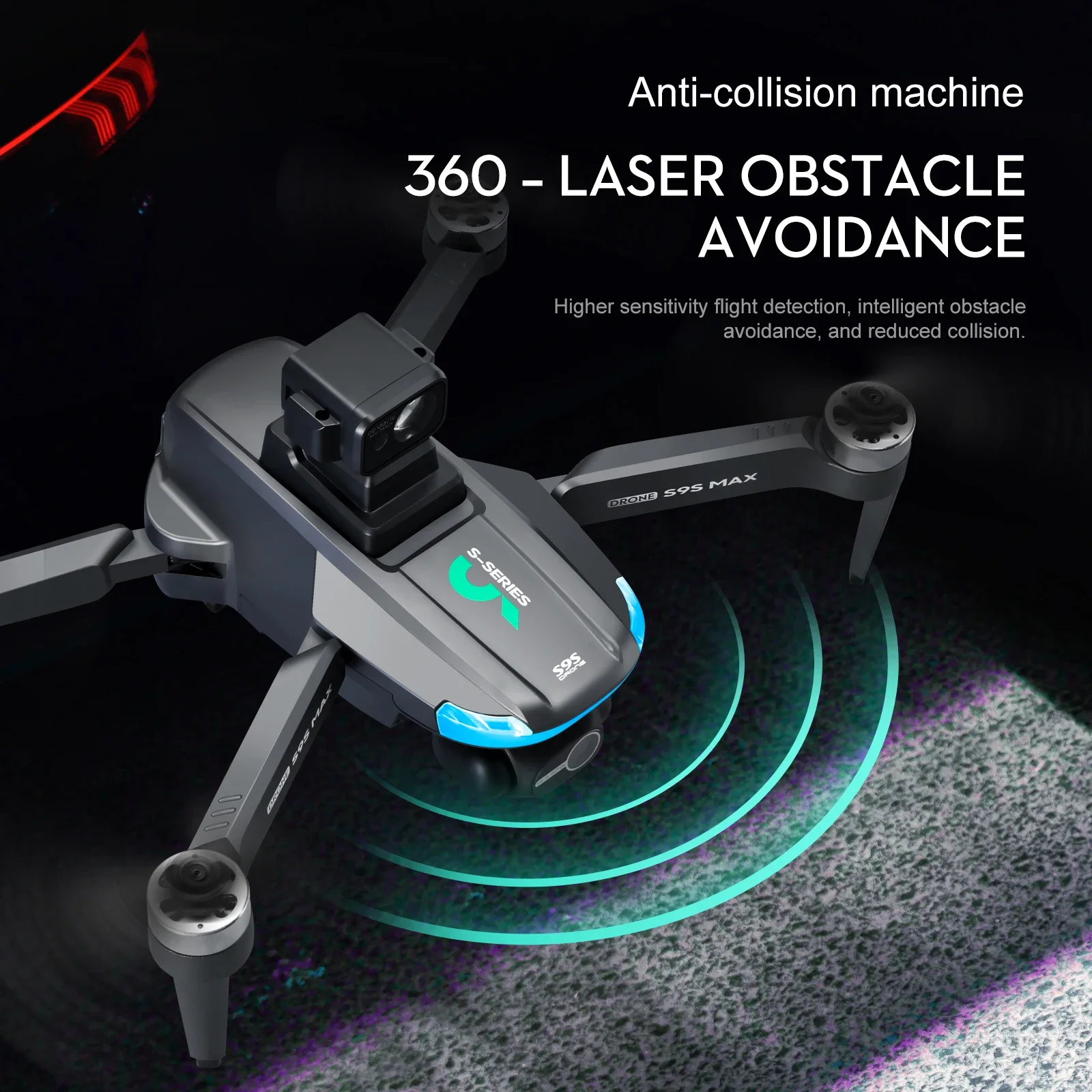 NUOVO S9S MAX MINI Drone 4K 2  - Rc Hobby Wire recensione e prezzo