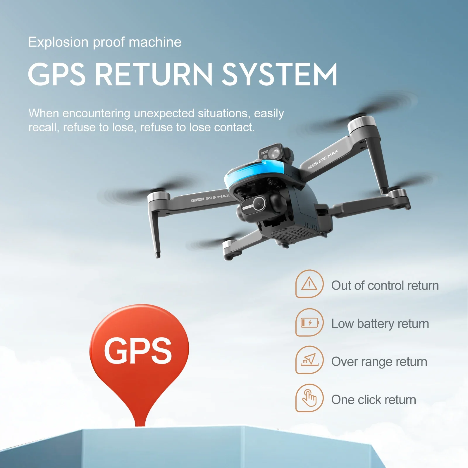 NUOVO S9S MAX MINI Drone 4K 2  - Rc Hobby Wire recensione e prezzo
