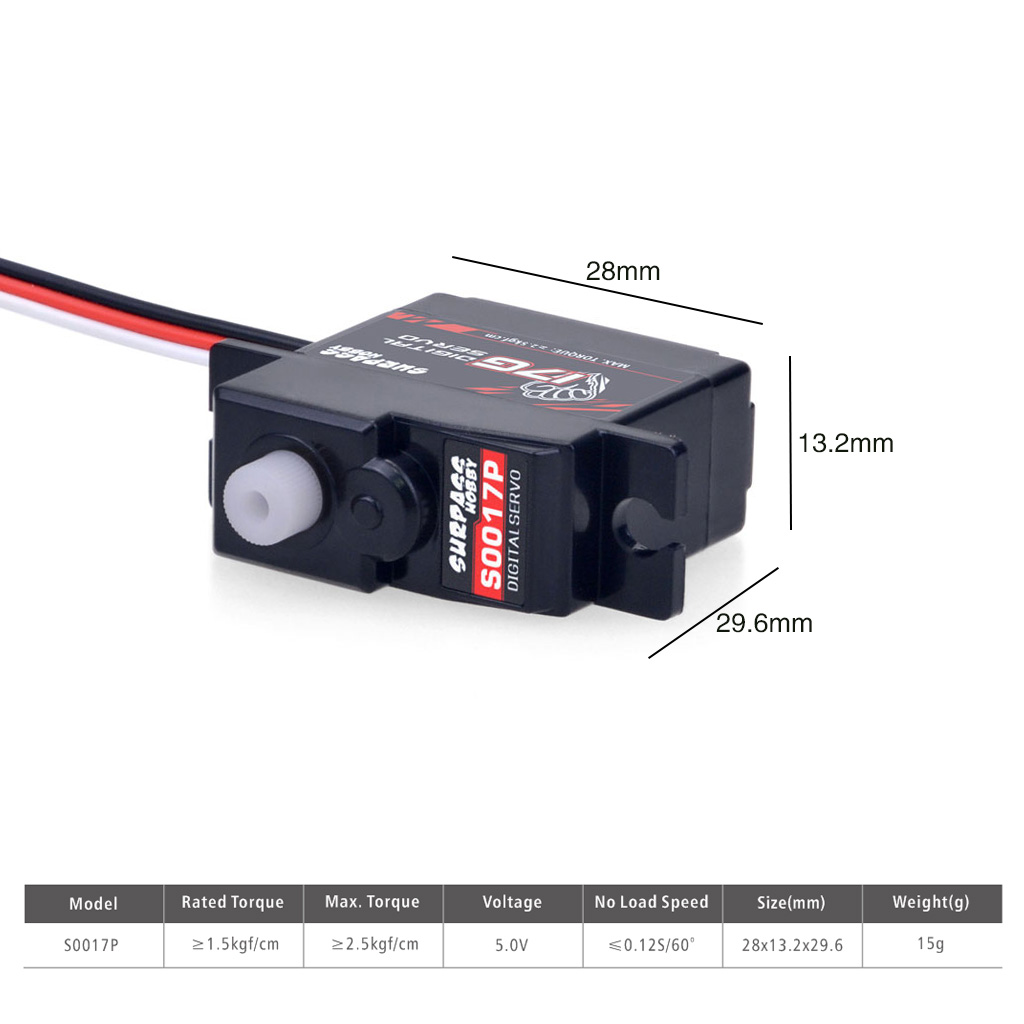 SURPASS Hobby 17g Micro Mini S - Rc Hobby Online recensione e prezzo