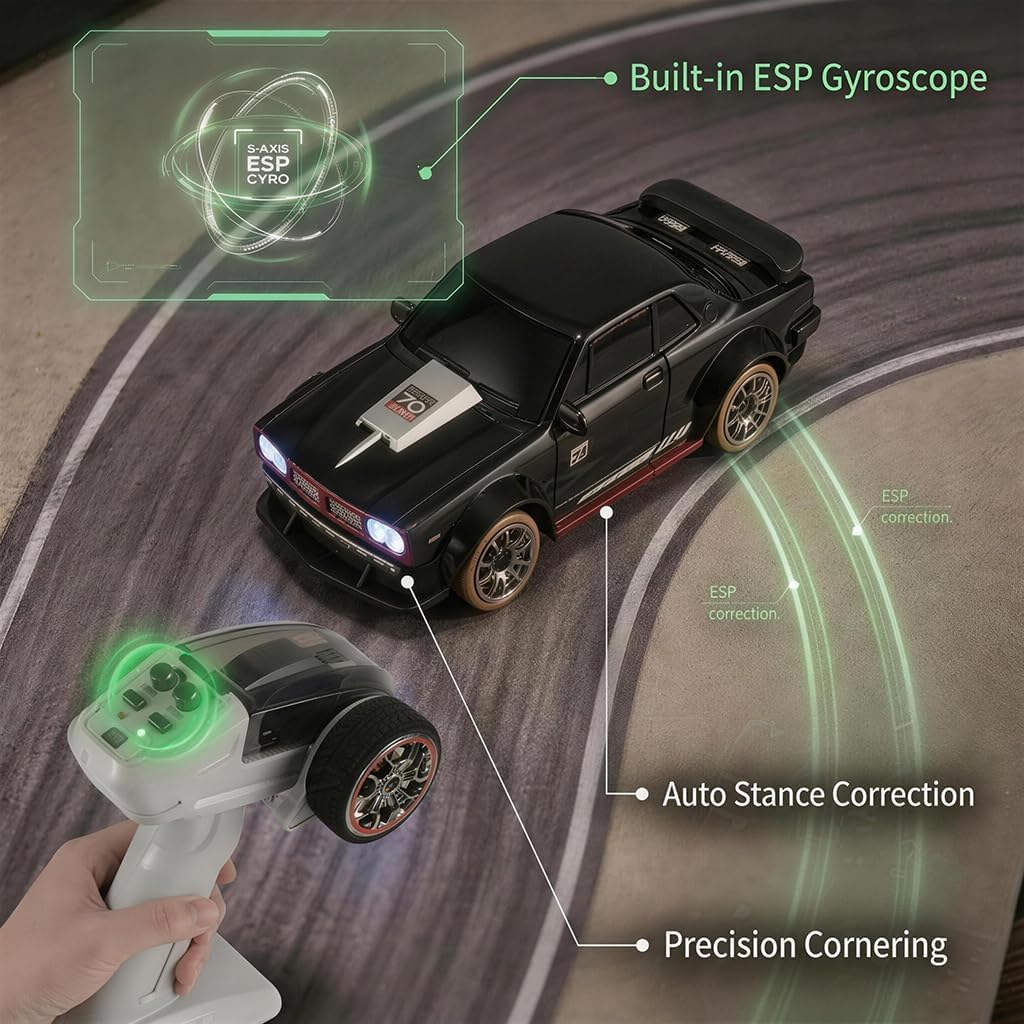 Auto RC Drift in Scala 1:64 co - Gyroscope Rc Module recensione e prezzo